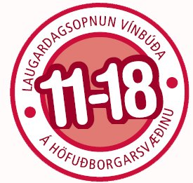 Opið 11-18 á laugardögum