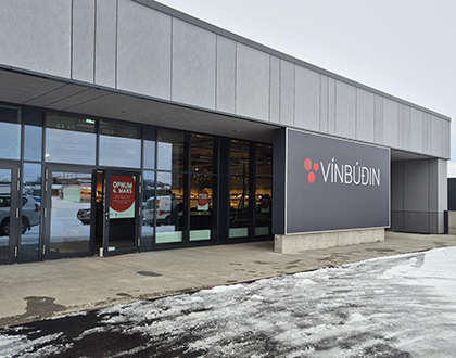 Vínbúðin Akureyri flutt