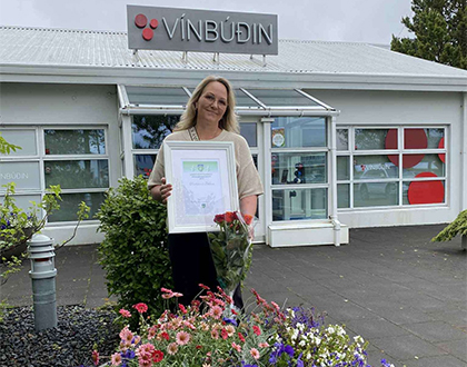 Umhverfishrós til Vínbúðarinnar á Flúðum