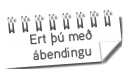 Ert þú með ábendingu?