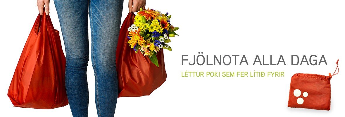 Fjölnota alla daga - léttur poki sem fer lítið fyrir