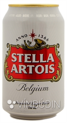 Stella Artois gjafaaskja 6x330ml með glasi