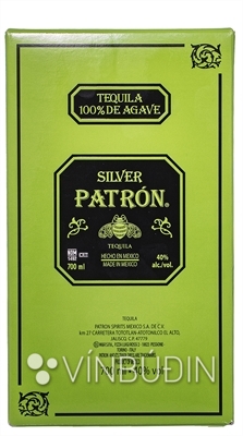 Patron Silver Tequila 100% de Agave