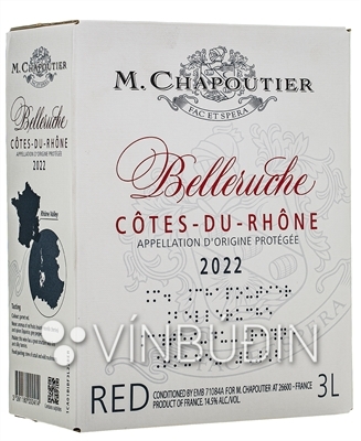 M. Chapoutier Belleruche Cotes du Rhone Rouge