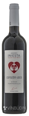 Andres Iniesta Corazon Loco Syrah Tempranillo