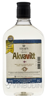 Einar's Akvavitt smáflöskur úr plasti