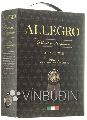 Allegro Primitivo Sangiovese Organic