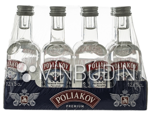 Poliakov Vodka 37.5% - 2 litre