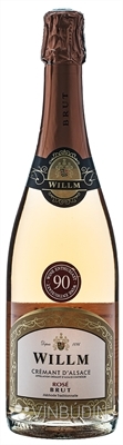 Willm Cremant d'Alsace Brut Rose