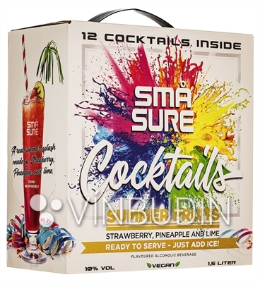 Sma Sure Cocktails Strawberry Pineapple and Lime