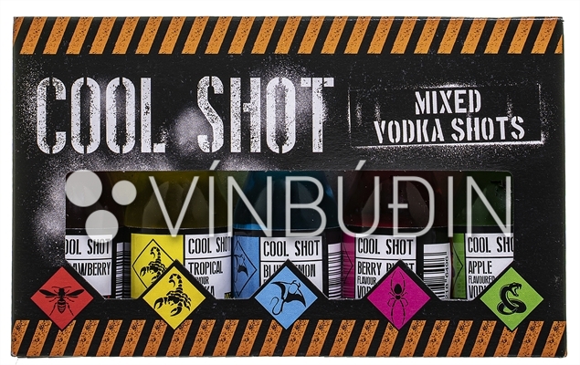 Cool Shot Mixed Flavoured Vodka Shots