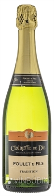 Poulet & Fils Clairette de Die Tradition  Methode Dioise Ancestrale