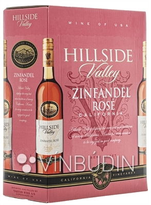 Hillside Valley Zinfandel Rose Semi Sweet