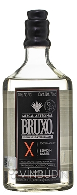 Bruxo X Mezcal Artesanal Joven 100% Maguey Espadin Barril