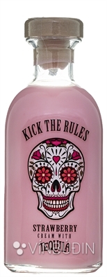 Kick the Rules Strawberry Cream with Tequila