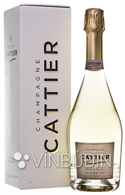 Cattier Blanc de Blancs Premier Cru Brut í öskju