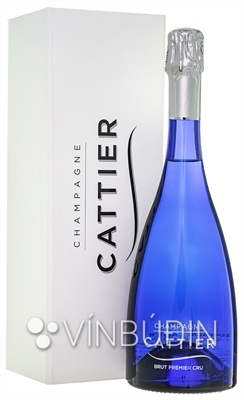Cattier Brut Premier Cru Saphir í öskju