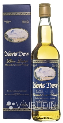 Nevis Dew Blue Label í öskju
