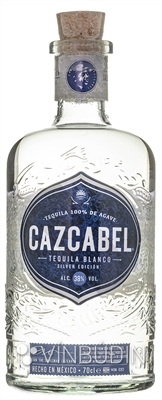 Cazcabel Tequila Blanco Silver Edicion 100% de Agave