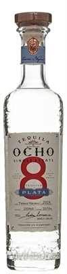 Ocho 8 Plata Tequila Single Estate