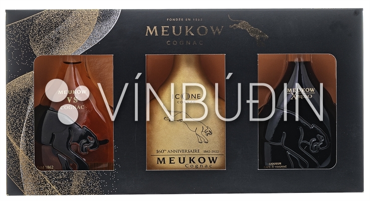 Meukow VS, Meukow Icone, Meukow Xpresso blandað 3x50 ml í öskju