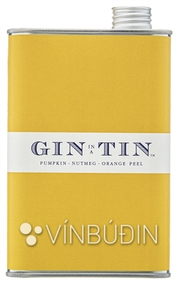 Gin in a Tin Pumpkin Nutmeg Orange Peel No.12  Small Batch