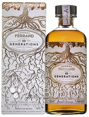 Cognac Ferrand 10 Generations 1er Cru de Cognac í öskju
