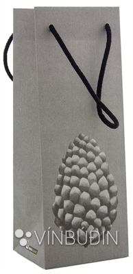 Flöskupoki - Köngull grár