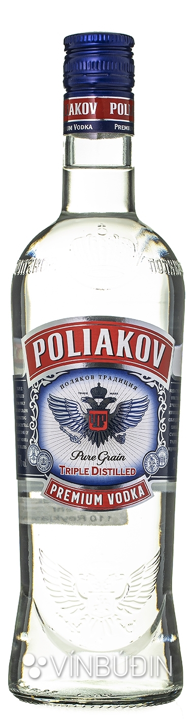 BOUTEILLE VODKA POLIAKOV Premium Vodka
