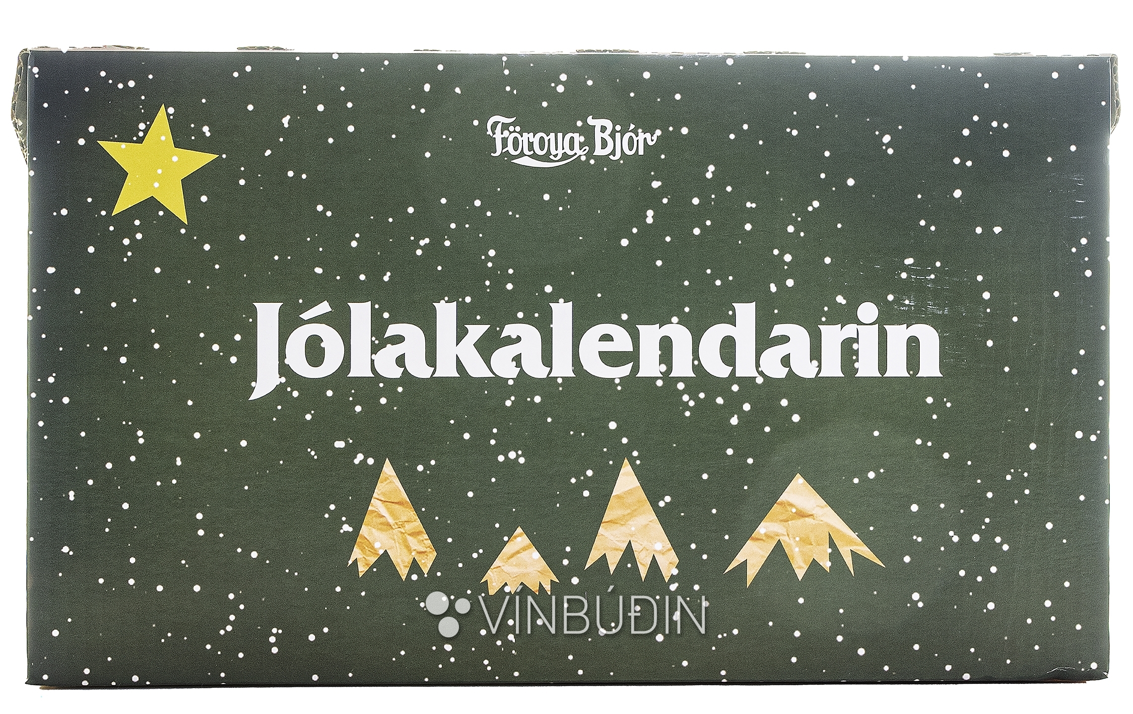 Föroya Bjór Jólakalendarin jóladagatal 24 stk. 12 tegundir af bjór