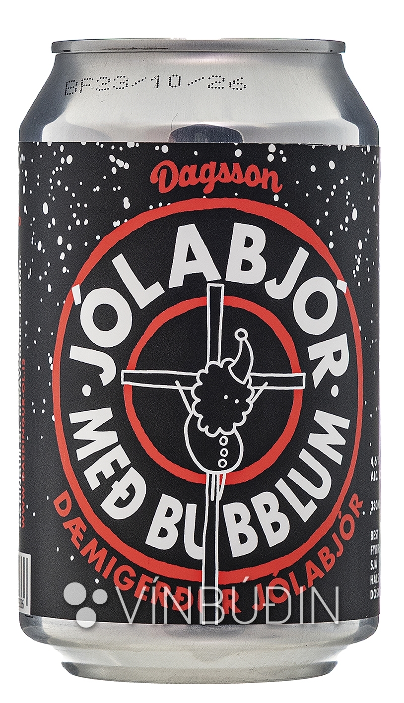 Dagsson jólabjór með bubblum