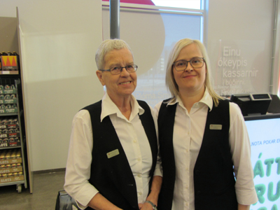 The employees of Vínbúðin Akranessi