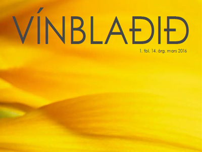 The March issue of Vínblaðið