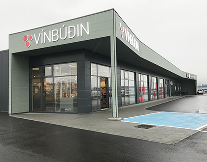 New location of Vínbúðin in Selfoss