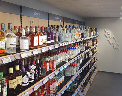 Vodka from Russia off the shelves