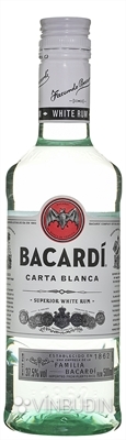 Bacardi Carta Blanca 500 ml