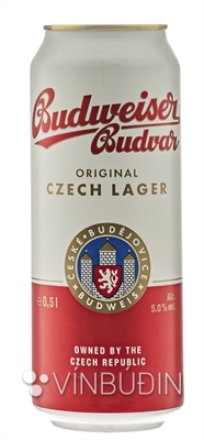 Budweiser Budvar  kútur 30 lítrar 500 ml