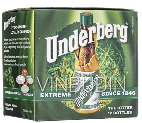Underberg smáflöskur 3x20ml í pakka 240 ml