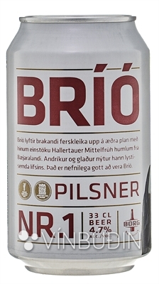 Bríó nr. 1 Pilsner 330 ml