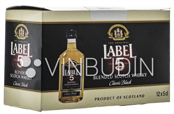 Label 5 Classic Black 600 ml