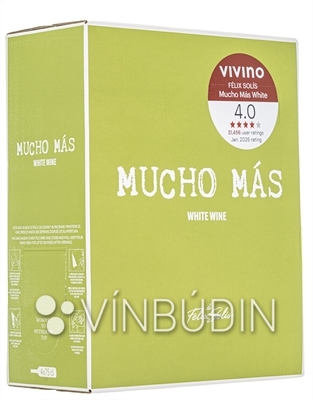 Mucho Mas hvítt 3 L