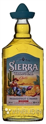 Sierra Tropical Chilli Liqueur smáflöskur 12x50 ml í öskju 700 ml