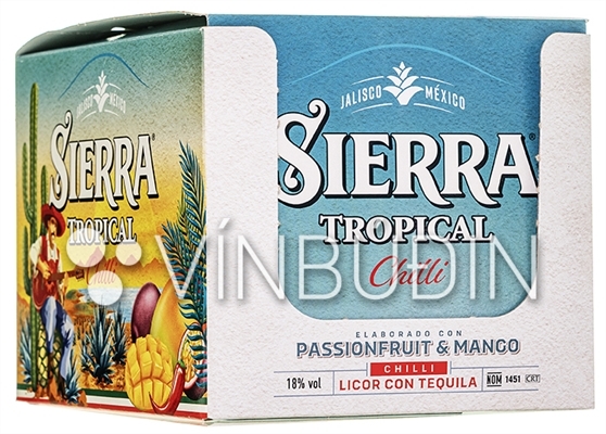 Sierra Tropical Chilli Liqueur 600 ml