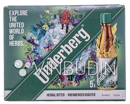 Underberg smáflöskur 3x20ml í pakka 100 ml