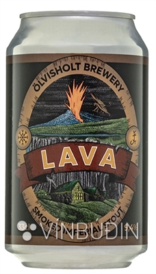 Ölvisholt Lava Smoked Imperial Stout 330 ml